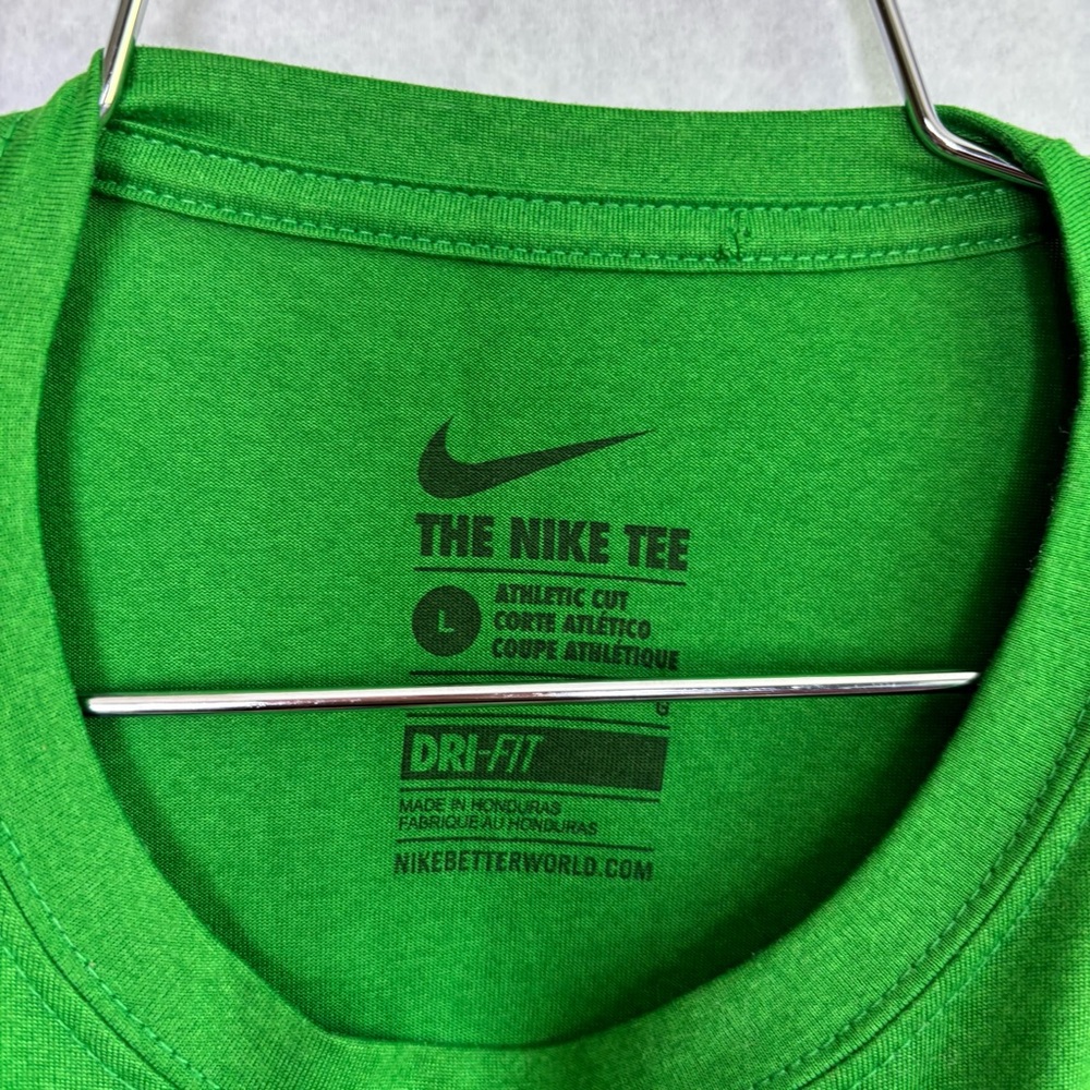 Nike Green duck T Shirt Short Sleeve Tee large - Picture 5 of 5
